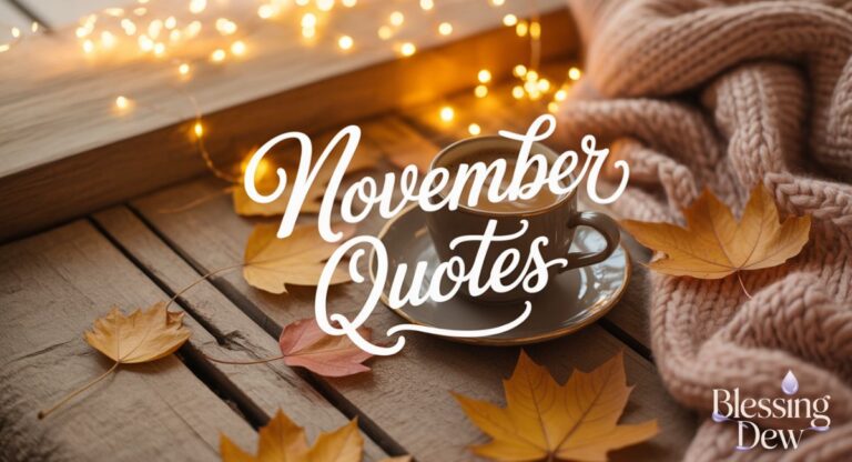 150+ November Quotes to Warm Your Heart and Welcome Cozy Vibes