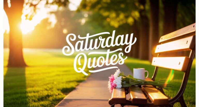 150+ Saturday Quotes To Brighten Your Weekend Vibes