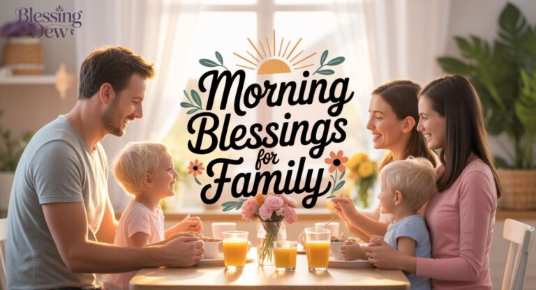 175+ Morning Blessings for Family to Brighten Every Day