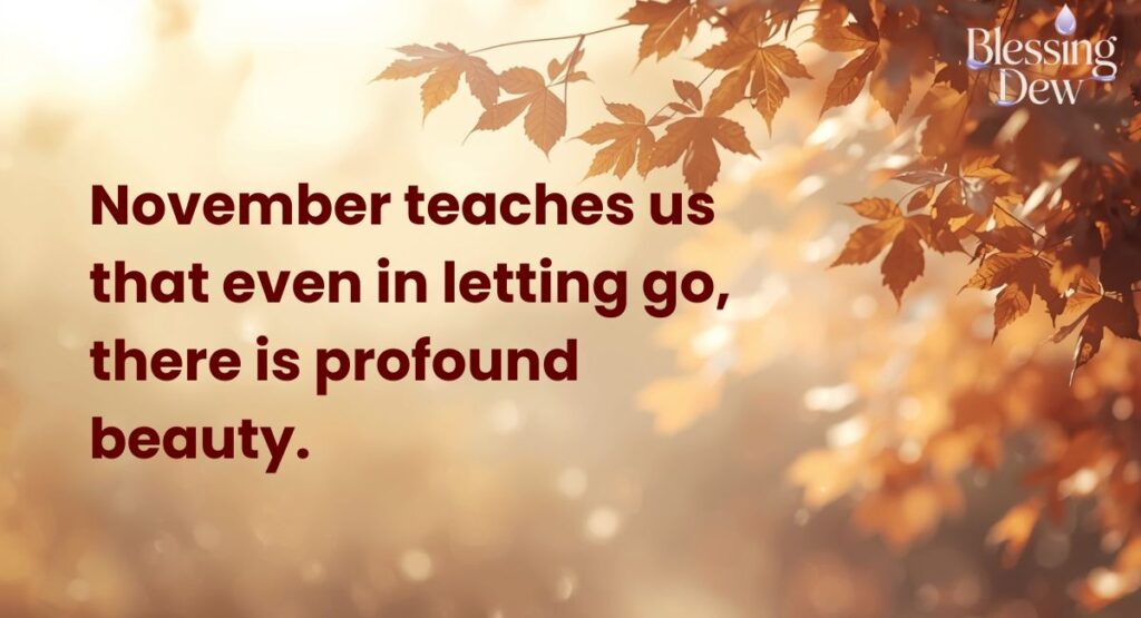 Best November Quotes