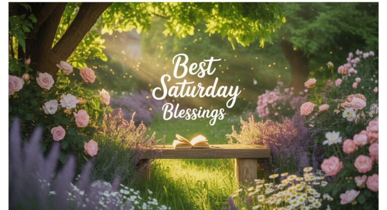 190+ Best Saturday Blessings – Happy Thankful Cute & Holy