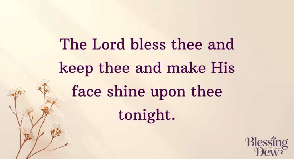 Good Evening Blessings KJV