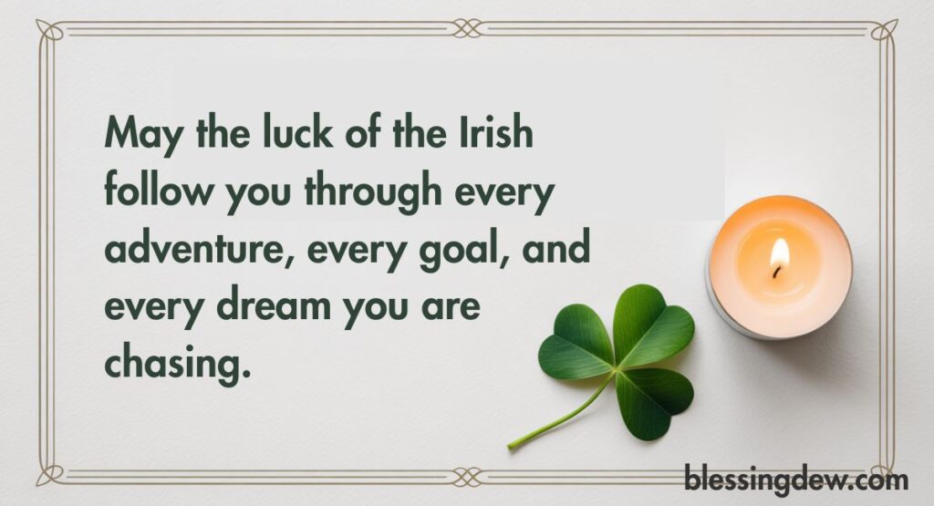 Irish Birthday Blessings for a Boyfriend