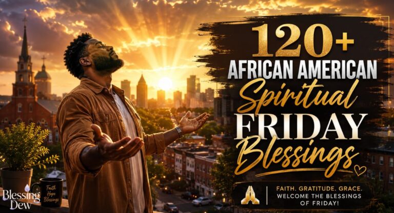 120+ African American Spiritual Friday Blessings
