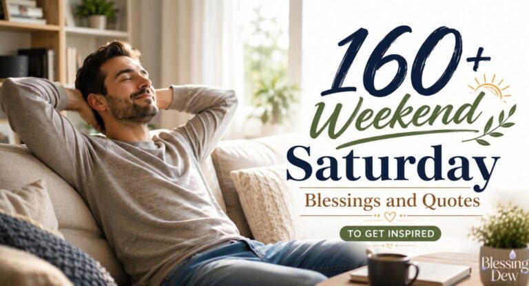 160+ Weekend Saturday Blessings and Quotes to Get Inspired
