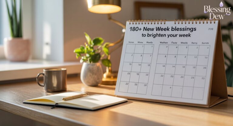 180+ New Week Blessings to Brighten Your Week