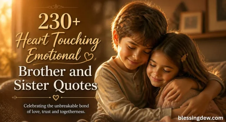 230+ Heart Touching Emotional Brother and Sister Quotes