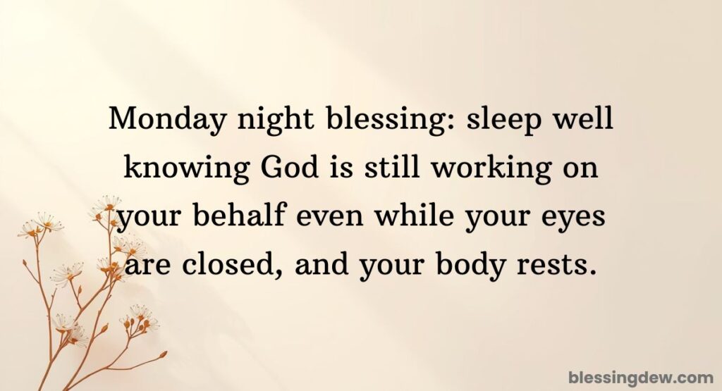 African American Night Monday Blessings