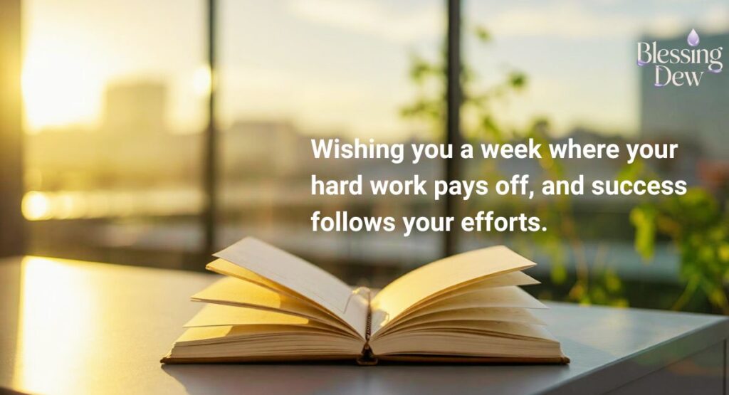 Best New Week Blessings