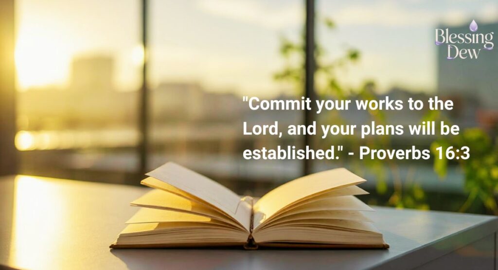 Bible Verse for New Week Blessings