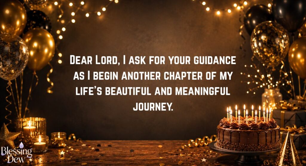 Birthday Prayers for Myself