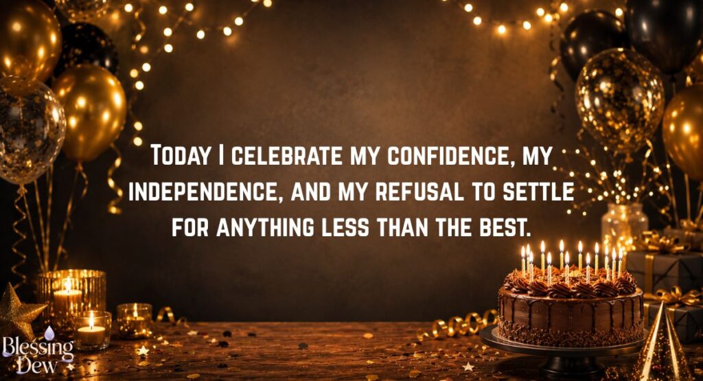 Birthday Wishes for Myself with Attitude