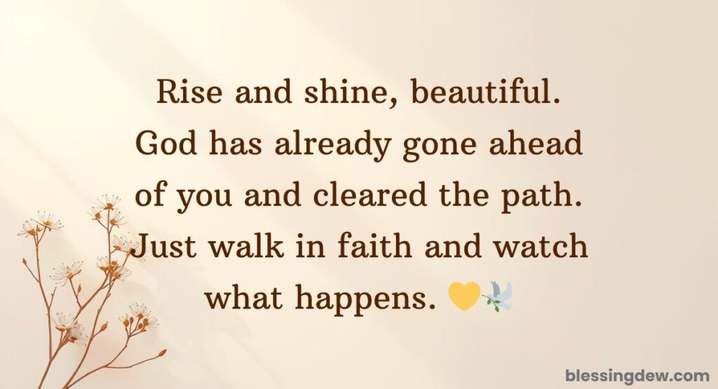 Emoji-Based Morning Prayer Texts