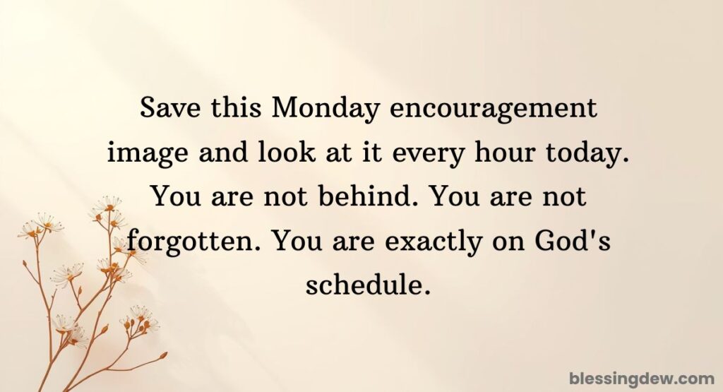 Encouragement African American Monday Blessings Image
