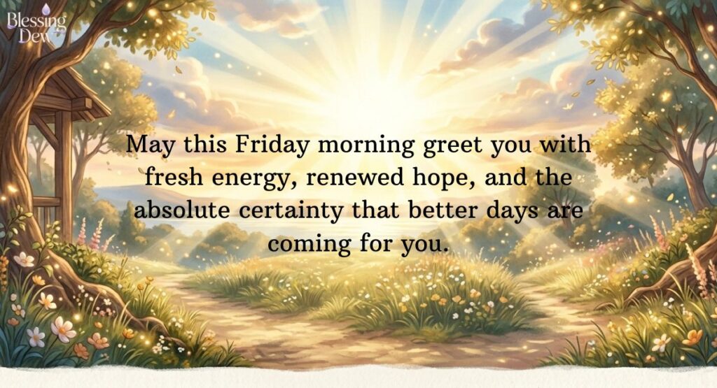 Good Morning, Friday Inspirational Blessings
