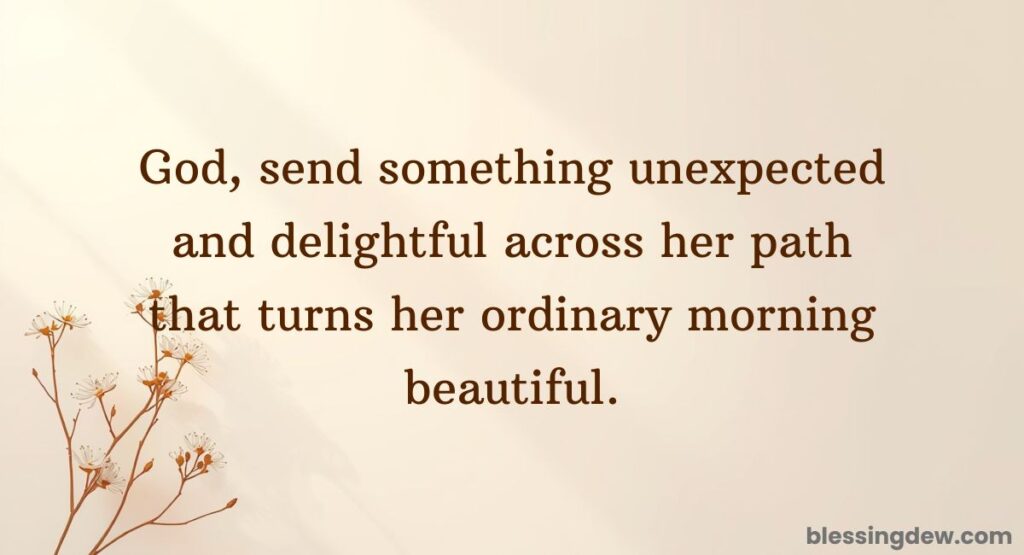 Good Morning Prayer to Make Her Smile