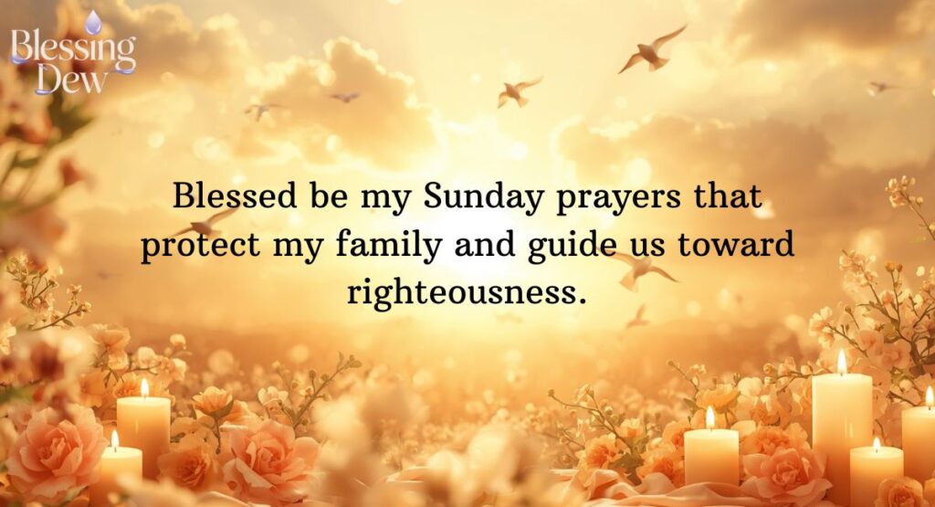 GOOD MORNING SUNDAY PRAYERS & BLESSINGS