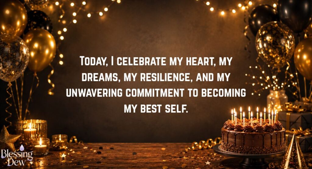 Heartfelt Birthday Wishes to Myself