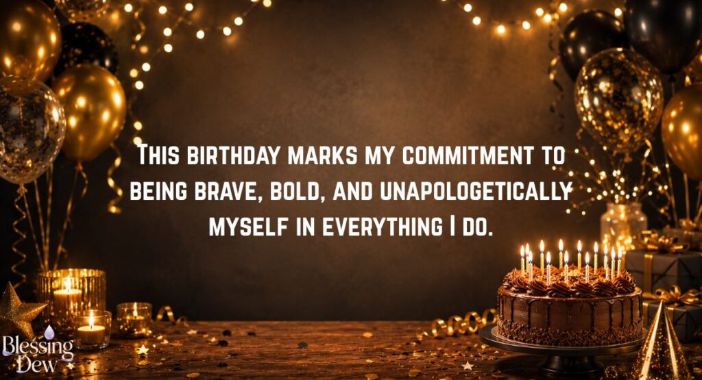 Inspirational Birthday Messages to Myself
