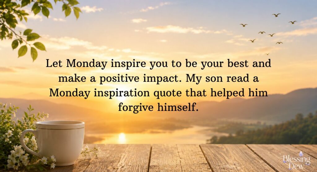Inspirational Blessed Monday Quotes
