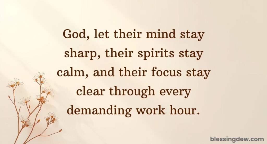 Morning Prayer for Busy Work Days
