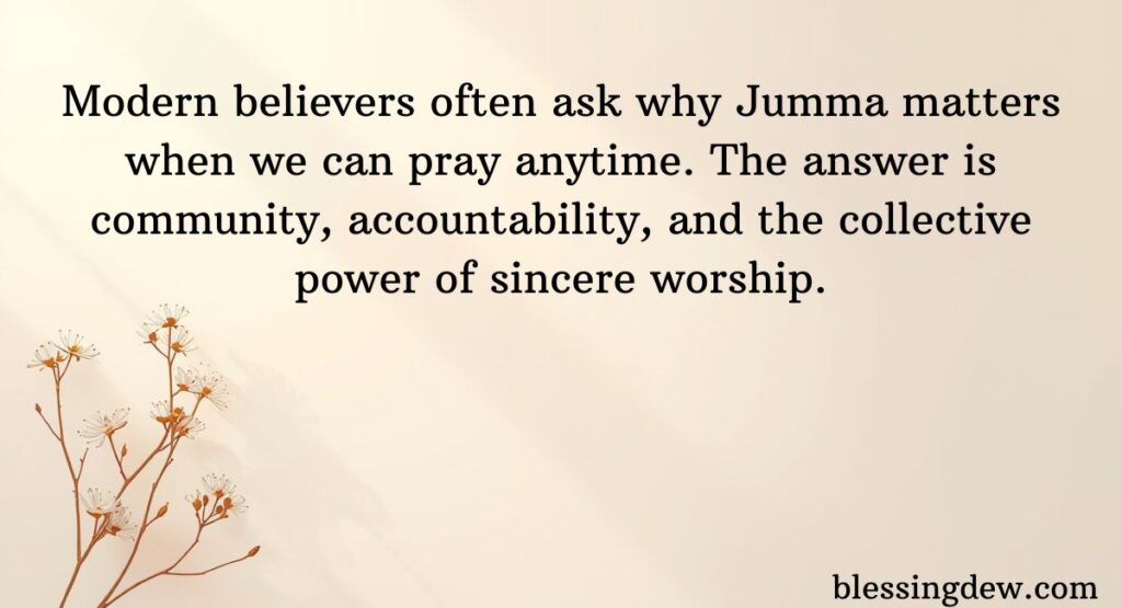 NEW JUMMA MUBARAK QUOTES FOR THE MODERN BELIEVER
