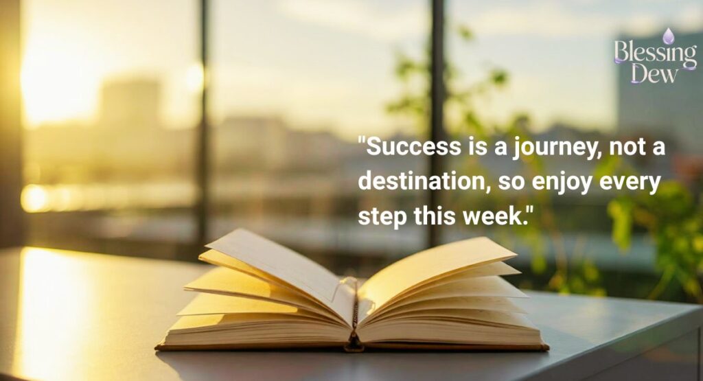 New Week Blessings Quotes