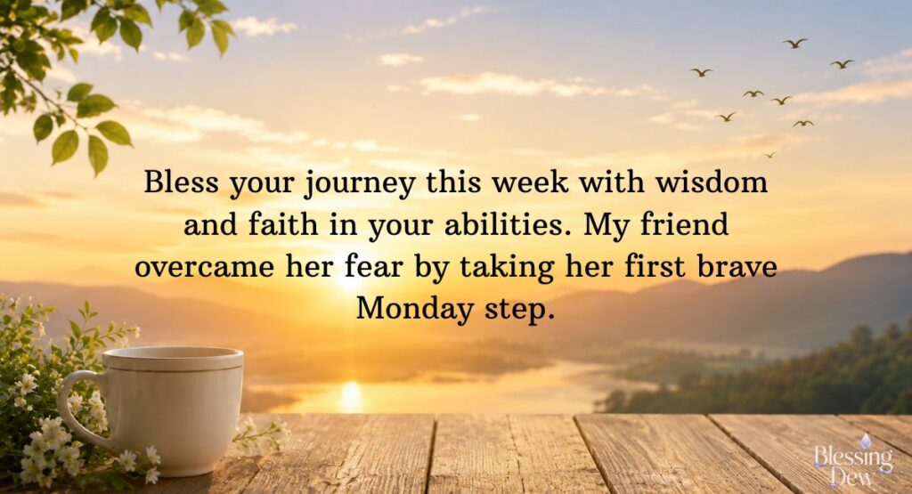 New Week Monday Blessings for Success and Growth