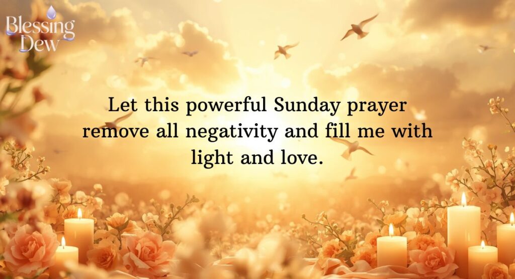 POWERFUL SUNDAY MORNING PRAYERS FOR PEACE & STRENGTH