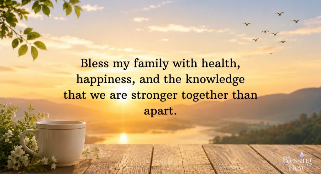 Saturday Family Blessings