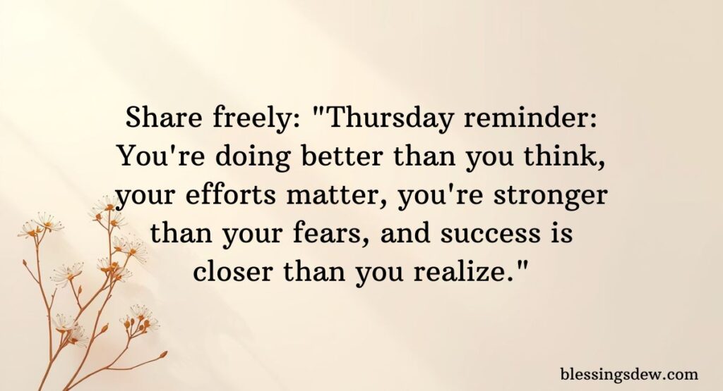 Share the Joy — Copy and Paste Thursday Blessings