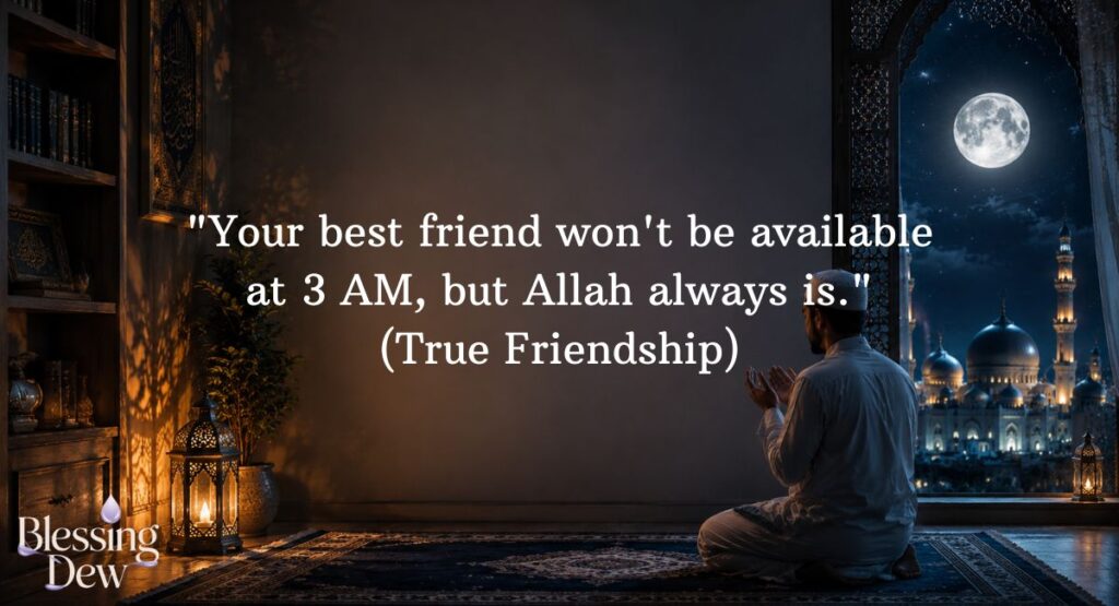 SHORT TAHAJJUD QUOTES FOR STATUS AND SOCIAL MEDIA