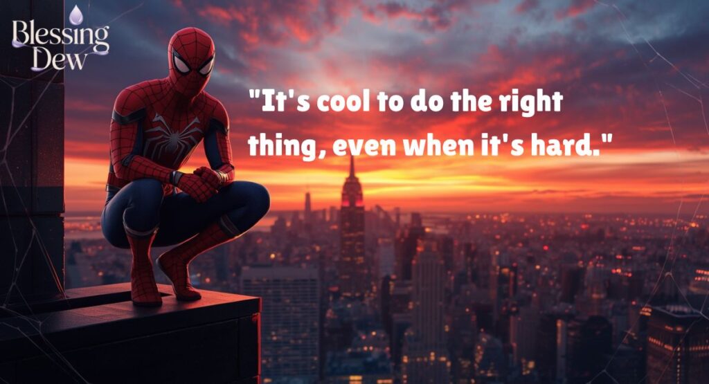 Spider-Man quotes for kids