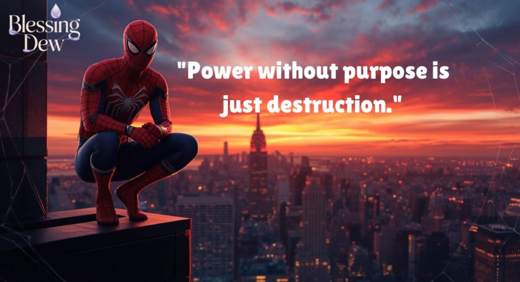 Spider-Man Quotes With Great Power