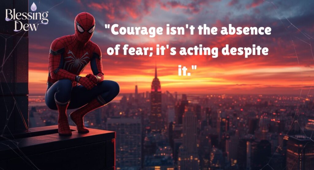 Spider-Man Wisdom About Courage