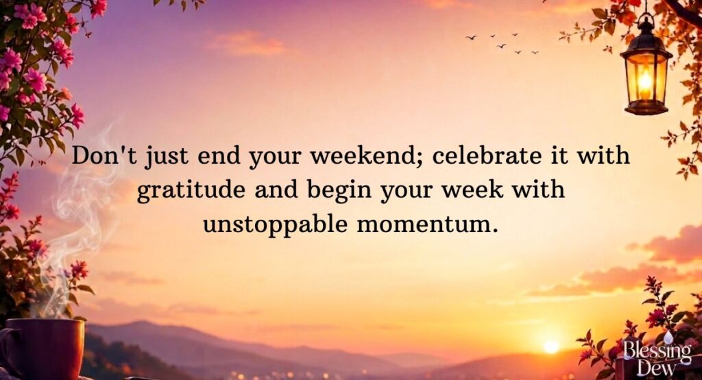 Sunday Evening Quotes for Social Media Sharing