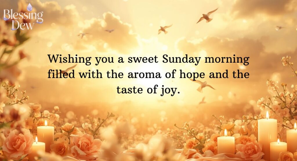 SWEET & BEAUTIFUL SUNDAY MORNING BLESSINGS