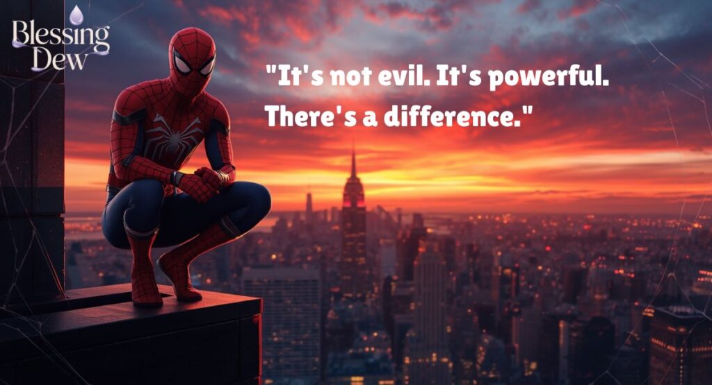 Symbiote Spider-Man Quotes
