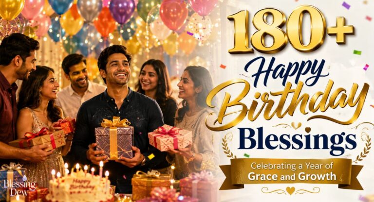 180+ Happy Birthday Blessings: Celebrating a Year of Grace and Growth