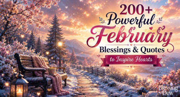 200+ Powerful February Blessings & Quotes to Inspire Hearts