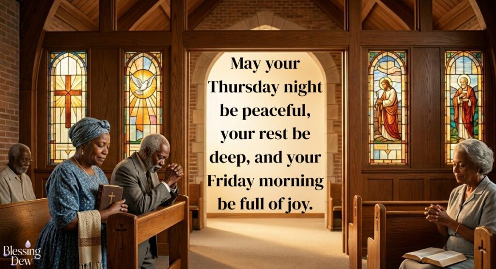 African American Night Thursday Blessings
