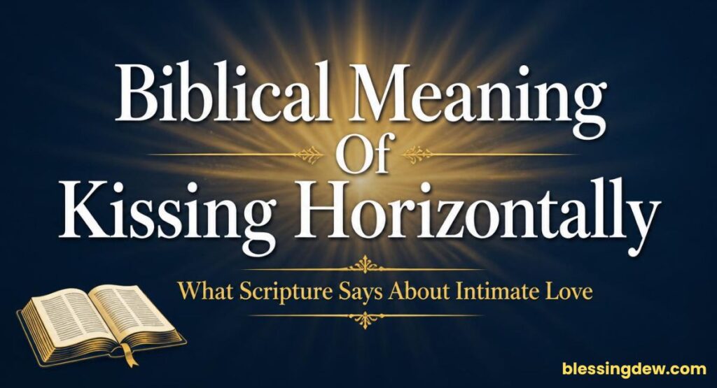 Biblical Meaning Of Kissing Horizontally
