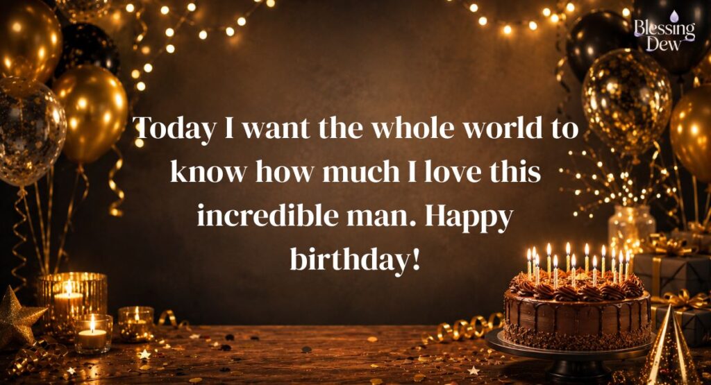 Birthday Wishes for Husband from Family