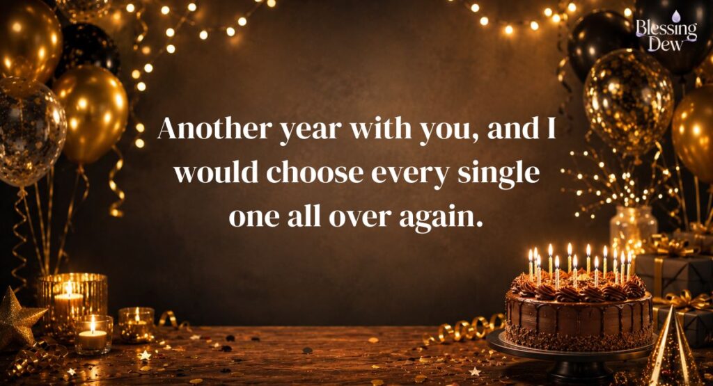 Birthday Wishes for Husband on WhatsApp Status
