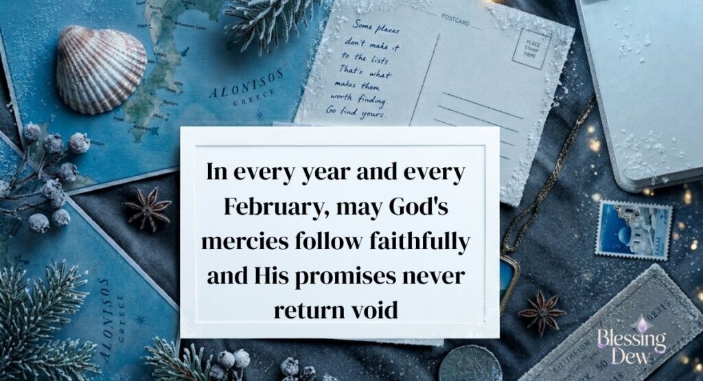 February Blessings by Year (2020, 2025)