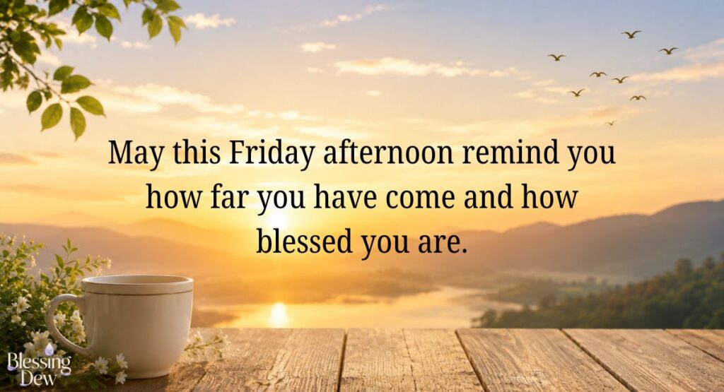 Good afternoon, Blessings, Friday
