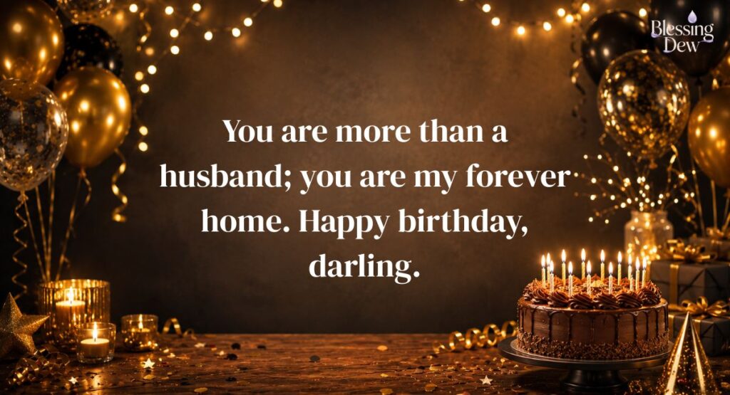 Heart-touching Birthday Wishes for Your Husband