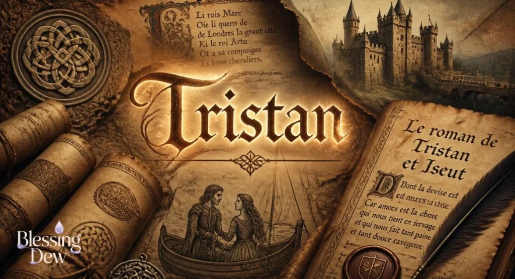 Origin and Etymology of Tristan