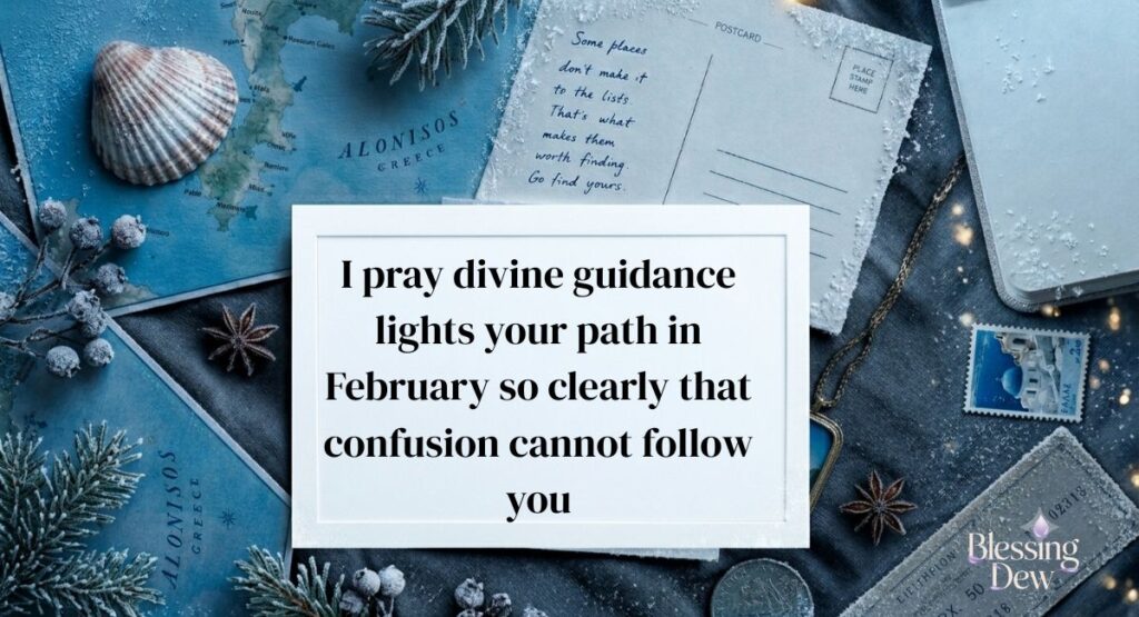 Prayer February Blessings for Strength, Guidance, and Peace
