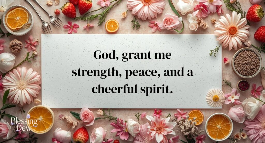 Prayer for Good Health and Happiness